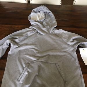 Lucy gray funnel neck pulloversz large . BNWT